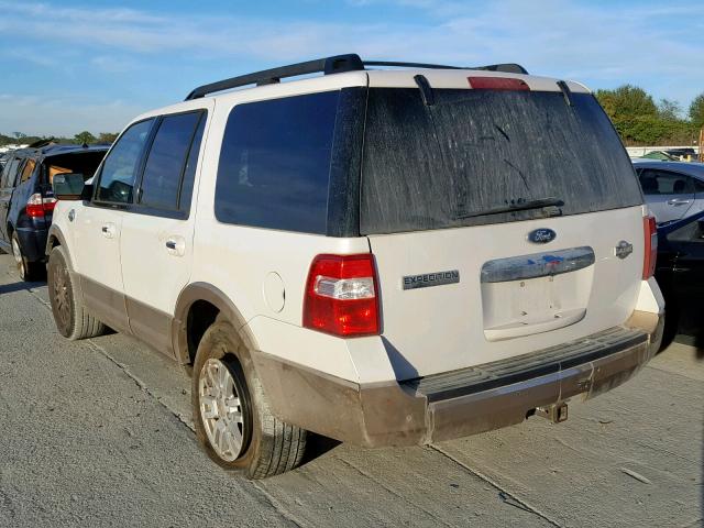 1FMJU1H56CEF05655 - 2012 FORD EXPEDITION WHITE photo 3