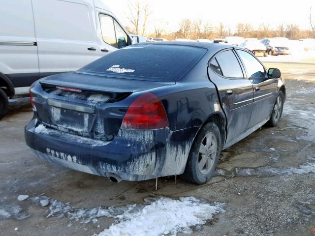2G2WP522151327198 - 2005 PONTIAC GRAND PRIX BLACK photo 4