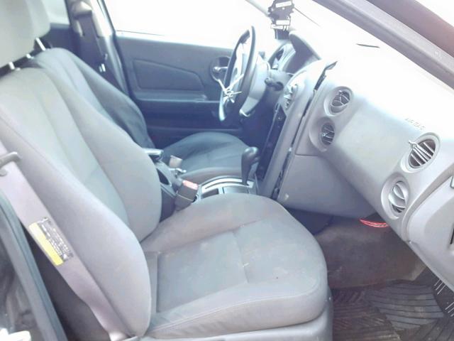 2G2WP522151327198 - 2005 PONTIAC GRAND PRIX BLACK photo 5