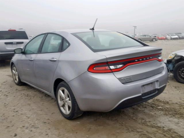 1C3CDFBB4FD159354 - 2015 DODGE DART SXT SILVER photo 3