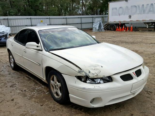 1G2WK52J12F259639 - 2002 PONTIAC GRAND PRIX WHITE photo 1