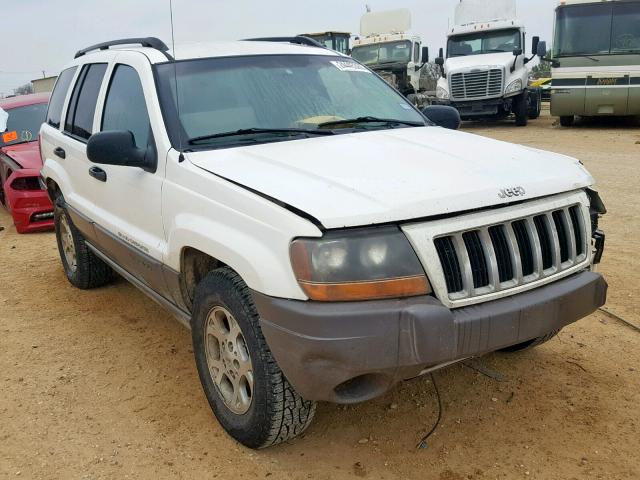 1J4GW48S54C179175 - 2004 JEEP GRAND CHER WHITE photo 1