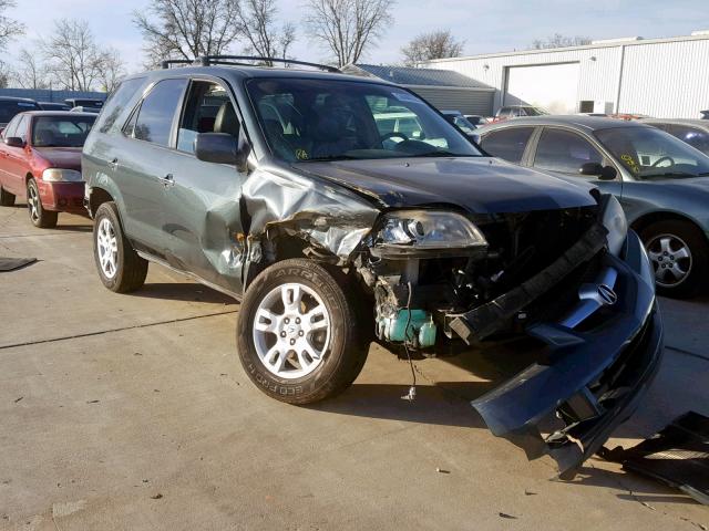 2HNYD18986H517075 - 2006 ACURA MDX TOURIN GREEN photo 1