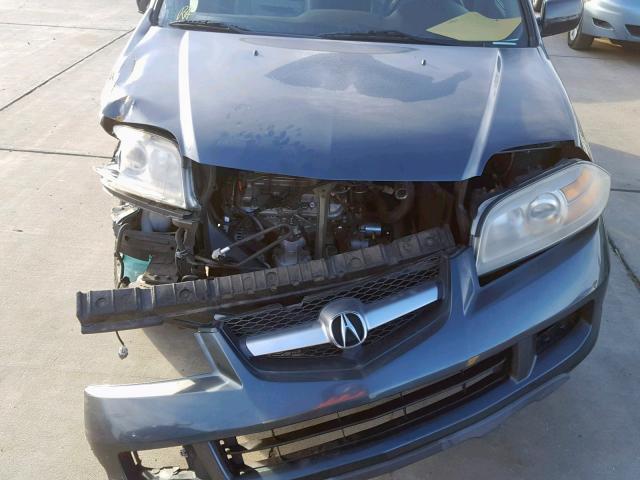 2HNYD18986H517075 - 2006 ACURA MDX TOURIN GREEN photo 7