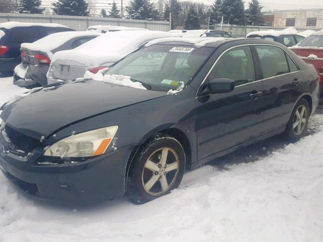 1HGCM56765A037480 - 2005 HONDA ACCORD EX GRAY photo 2