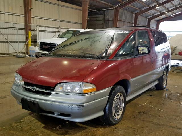 1GNDU06L4ST163248 - 1995 CHEVROLET LUMINA APV RED photo 2