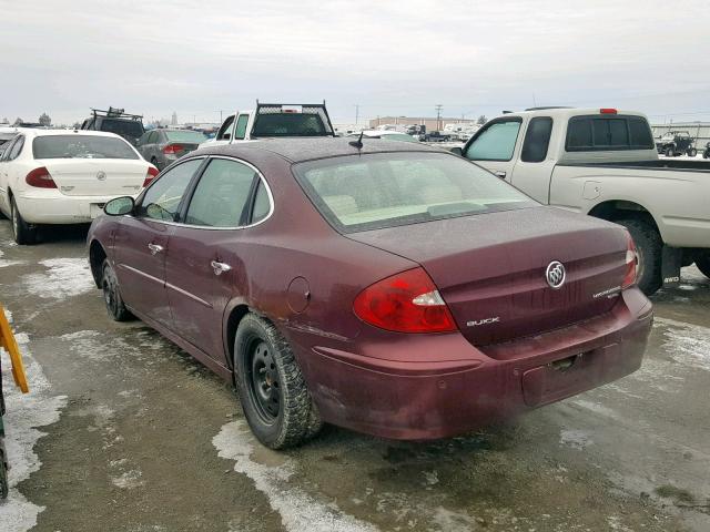 2G4WD582961295481 - 2006 BUICK LACROSSE C BURGUNDY photo 3