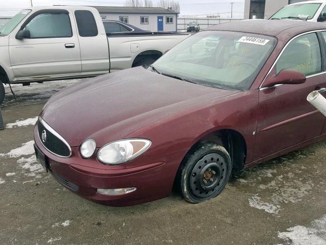 2G4WD582961295481 - 2006 BUICK LACROSSE C BURGUNDY photo 9