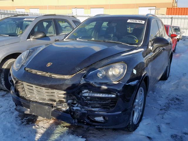 WP1AC2A21CLA83446 - 2012 PORSCHE CAYENNE TU BLACK photo 2