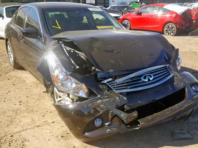 JN1CV6AP4DM714101 - 2013 INFINITI G37 BASE BLACK photo 1