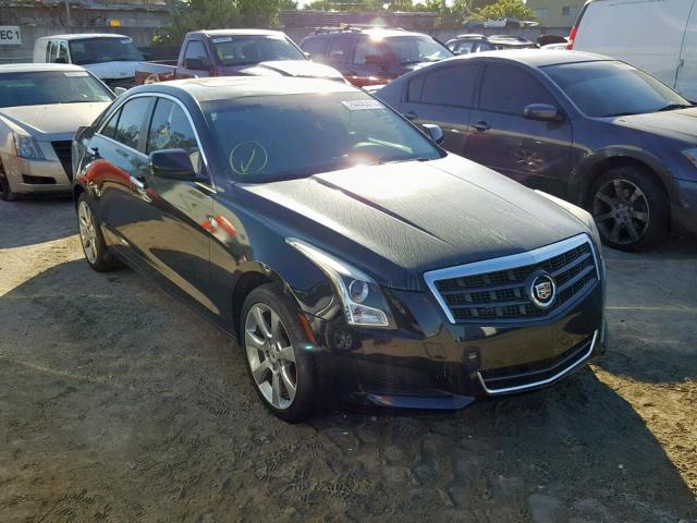 1G6AA5RA4D0172096 - 2013 CADILLAC ATS BLACK photo 1