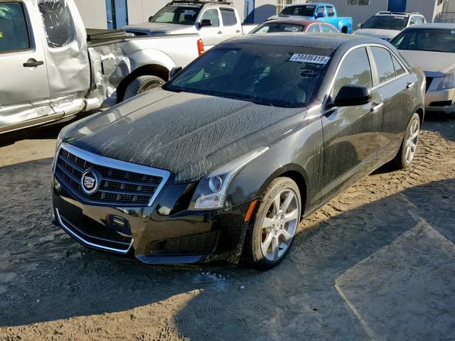 1G6AA5RA4D0172096 - 2013 CADILLAC ATS BLACK photo 2