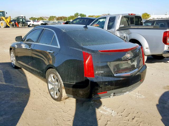 1G6AA5RA4D0172096 - 2013 CADILLAC ATS BLACK photo 3