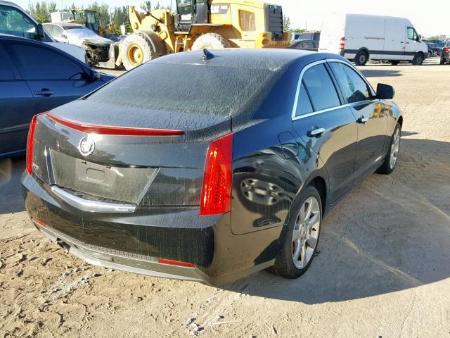 1G6AA5RA4D0172096 - 2013 CADILLAC ATS BLACK photo 4