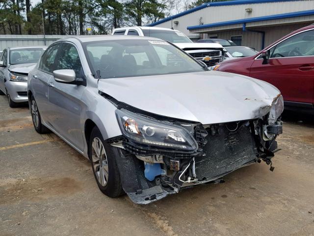 1HGCR2F32FA100248 - 2015 HONDA ACCORD LX SILVER photo 1