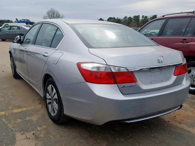 1HGCR2F32FA100248 - 2015 HONDA ACCORD LX SILVER photo 3