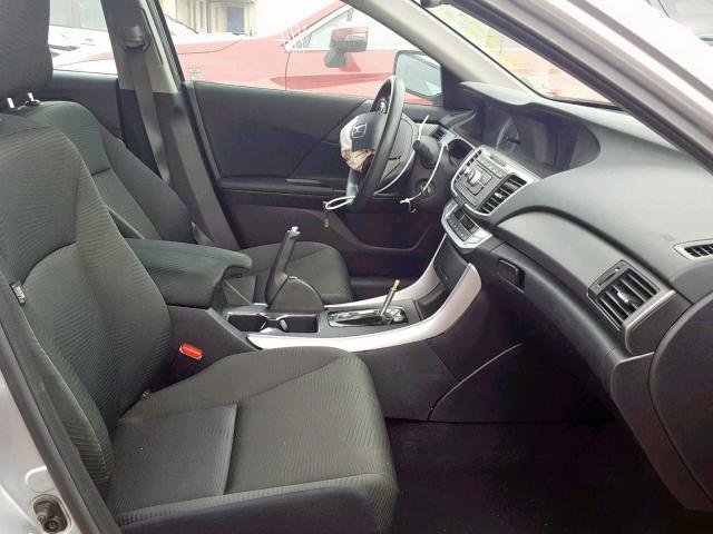 1HGCR2F32FA100248 - 2015 HONDA ACCORD LX SILVER photo 5