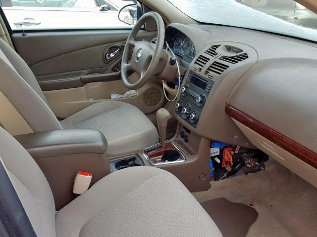 1G1ZS58F37F302387 - 2007 CHEVROLET MALIBU LS თაფლისფერი ფოტო 5