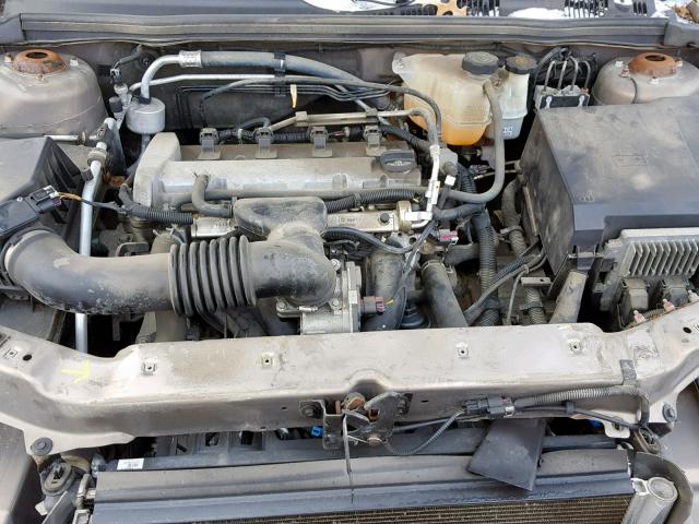 1G1ZS58F37F302387 - 2007 CHEVROLET MALIBU LS თაფლისფერი ფოტო 7