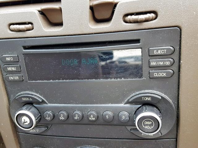 1G1ZS58F37F302387 - 2007 CHEVROLET MALIBU LS თაფლისფერი ფოტო 9