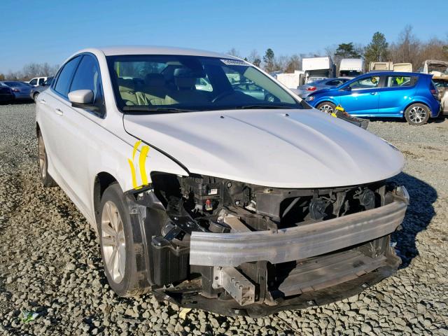 1C3CCCAB9HN510307 - 2017 CHRYSLER 200 LIMITE WHITE photo 1