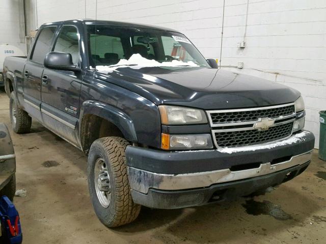 1GCHK23265F926509 - 2005 CHEVROLET SILVERADO BLACK photo 1