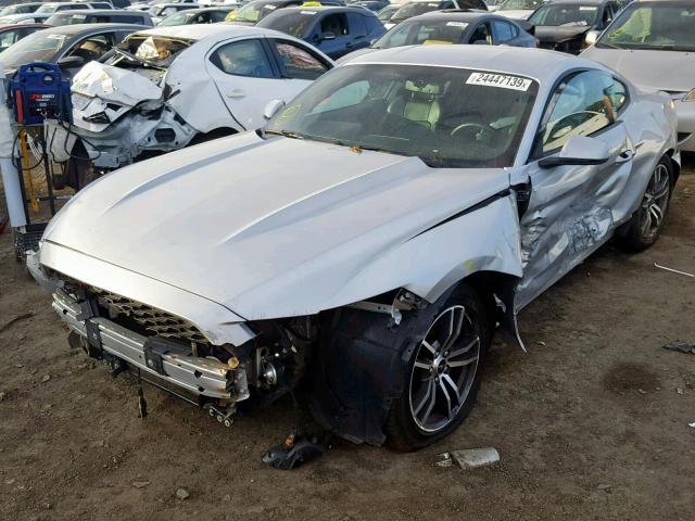 1FA6P8TH4F5383397 - 2015 FORD MUSTANG SILVER photo 2