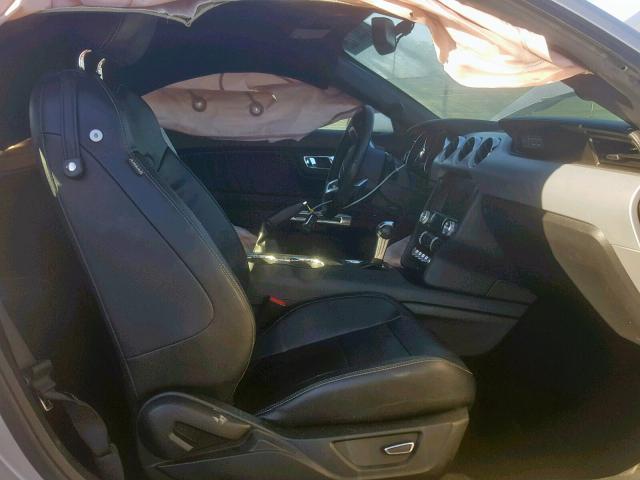 1FA6P8TH4F5383397 - 2015 FORD MUSTANG SILVER photo 5