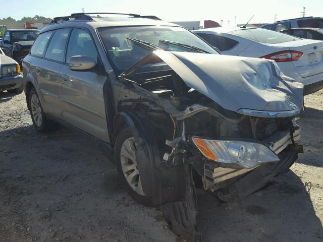 4S4BP86C284346670 - 2008 SUBARU OUTBACK 3. TAN photo 1