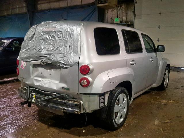 3GNBAADB1AS629260 - 2010 CHEVROLET HHR LS Արծաթագույն լուսանկար 4