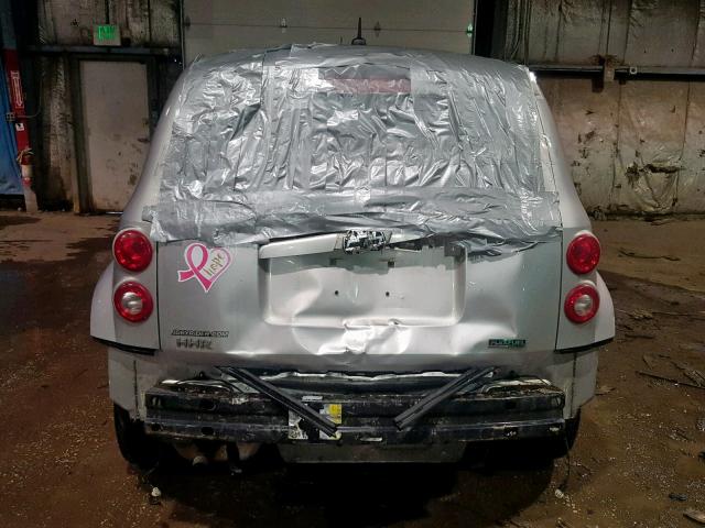 3GNBAADB1AS629260 - 2010 CHEVROLET HHR LS Արծաթագույն լուսանկար 9
