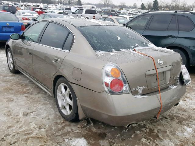 1N4BL11D13C323974 - 2003 NISSAN ALTIMA SE TAN photo 3