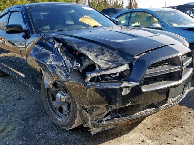 2B3CL1CT5BH600805 - 2011 DODGE CHARGER PO BLACK photo 9