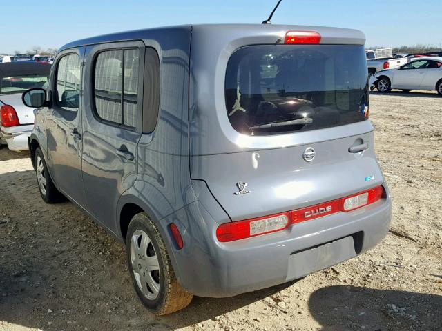 JN8AZ2KR4ET350629 - 2014 NISSAN CUBE S GRAY photo 3