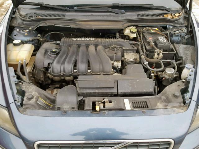 YV1MS390572307298 - 2007 VOLVO S40 2.4I BLUE photo 7