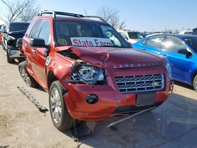 SALFT24N38H112784 - 2008 LAND ROVER LR2 HSE TE RED photo 1