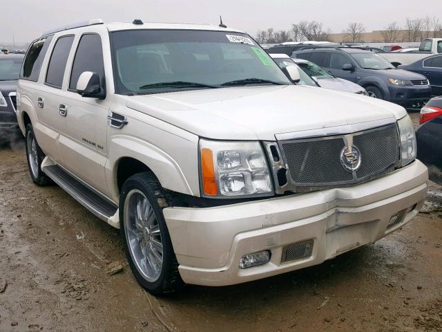 3GYFK66N34G301383 - 2004 CADILLAC ESCALADE E WHITE photo 1