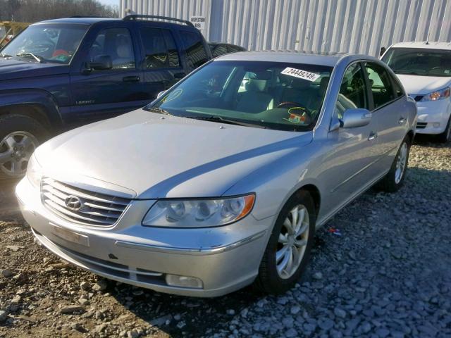 KMHFC46F48A318905 - 2008 HYUNDAI AZERA SE SILVER photo 2