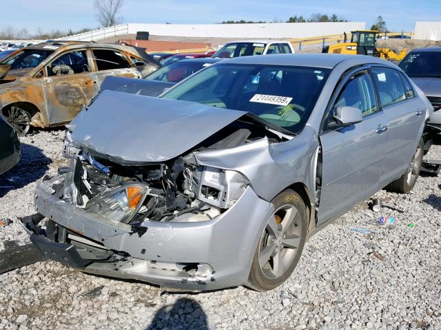 1G1ZC5EU6CF114277 - 2012 CHEVROLET MALIBU 1LT 银色 照片 2