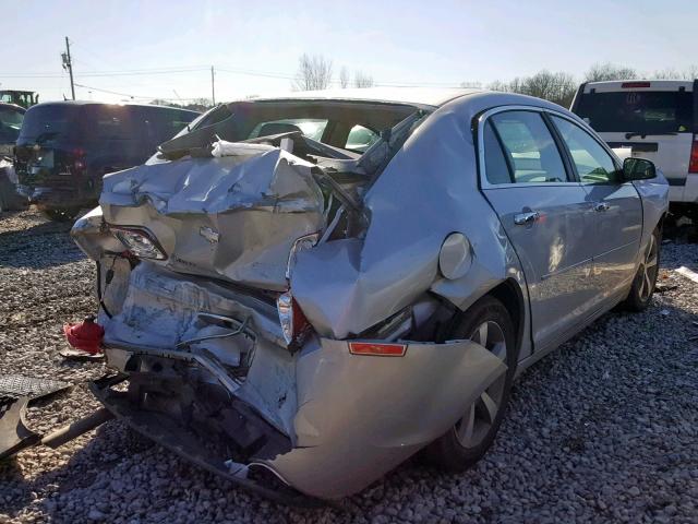 1G1ZC5EU6CF114277 - 2012 CHEVROLET MALIBU 1LT 银色 照片 4