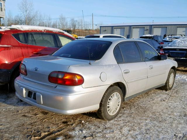 1G1ND52F35M173965 - 2005 CHEVROLET CLASSIC SILVER photo 4