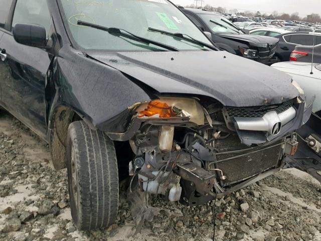 2HNYD18625H560010 - 2005 ACURA MDX TOURIN BLACK photo 9