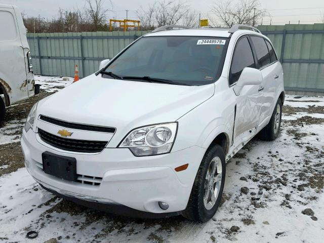 3GNFL4E53CS602229 - 2012 CHEVROLET CAPTIVA SP WHITE photo 2