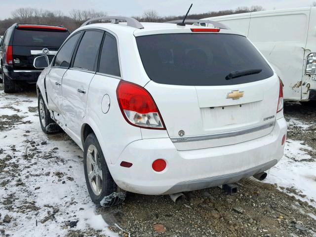 3GNFL4E53CS602229 - 2012 CHEVROLET CAPTIVA SP WHITE photo 3