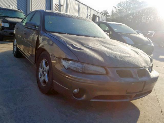 1G2WK52JX1F104845 - 2001 PONTIAC GRAND PRIX CHARCOAL photo 1
