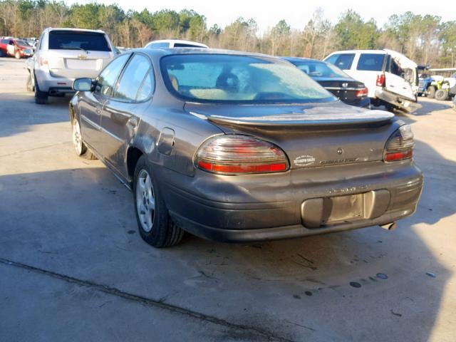 1G2WK52JX1F104845 - 2001 PONTIAC GRAND PRIX CHARCOAL photo 3