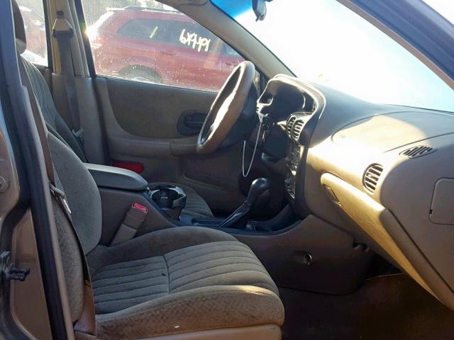 1G2WK52JX1F104845 - 2001 PONTIAC GRAND PRIX CHARCOAL photo 5