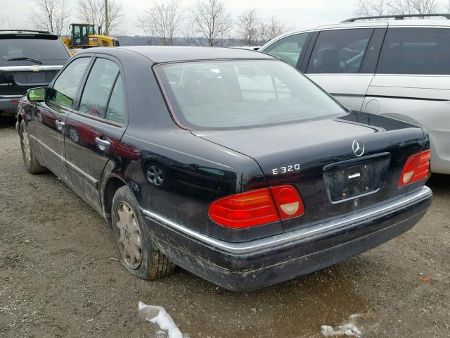 WDBJF65H3XA825747 - 1999 MERCEDES-BENZ E 320 BLACK photo 3