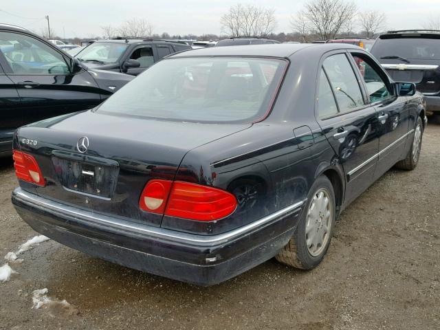 WDBJF65H3XA825747 - 1999 MERCEDES-BENZ E 320 BLACK photo 4