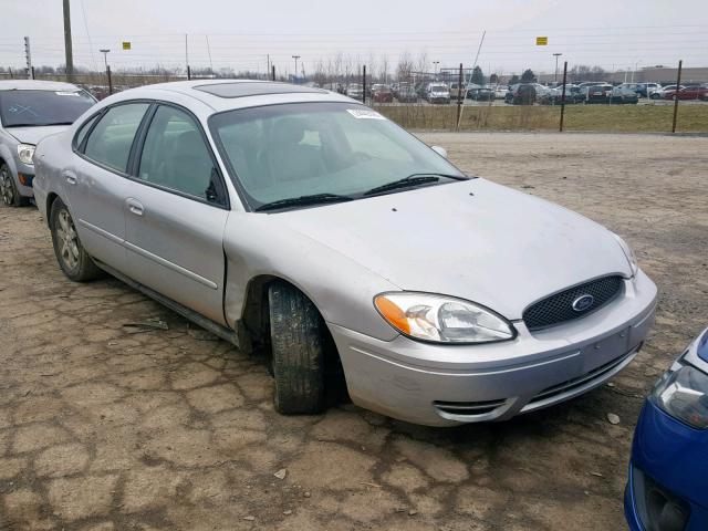 1FAFP56U66A221284 - 2006 FORD TAURUS SEL SILVER photo 1